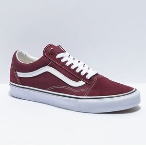 Burgundy Old Skool Vans